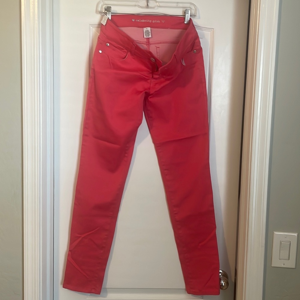 NWT Celebrity Pink Pink Skinny Jeans Size 7